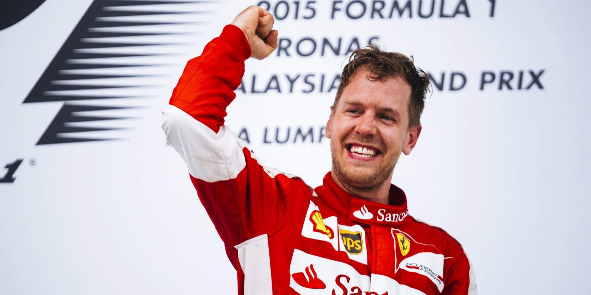 Sebastian Vettel 2015 Malaysia Grand Prix