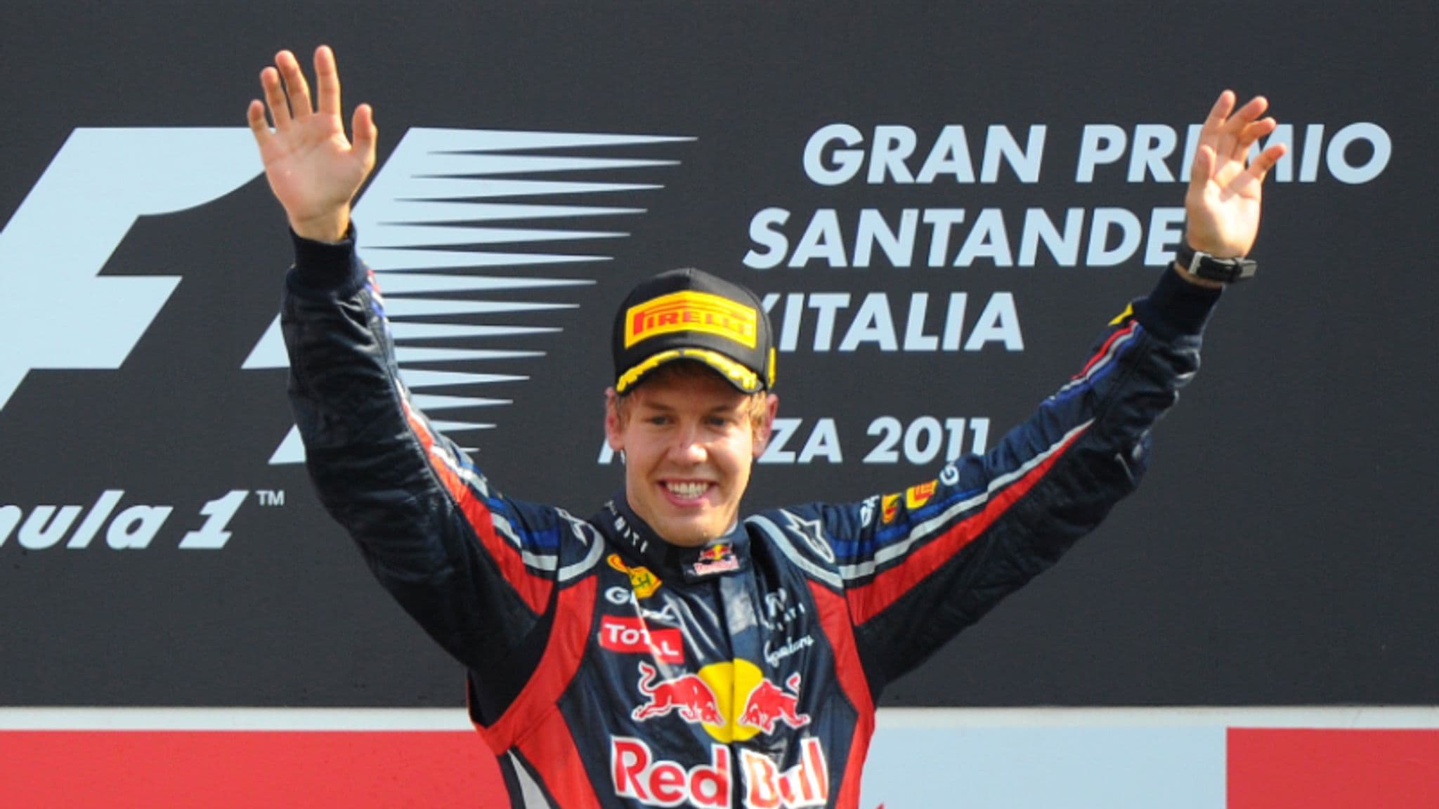 Sebastian Vettel 2011 Monza Grand Prix