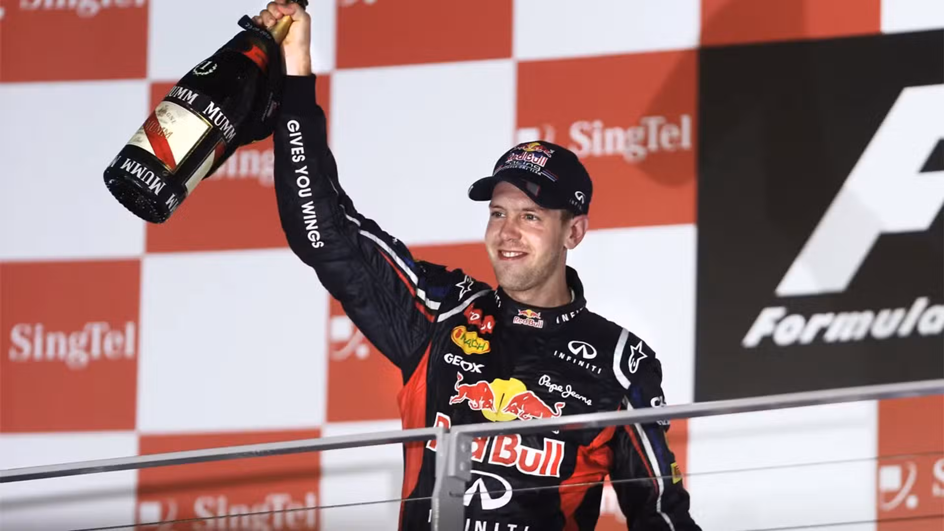 Sebastian Vettel 2012 Singapore Grand Prix