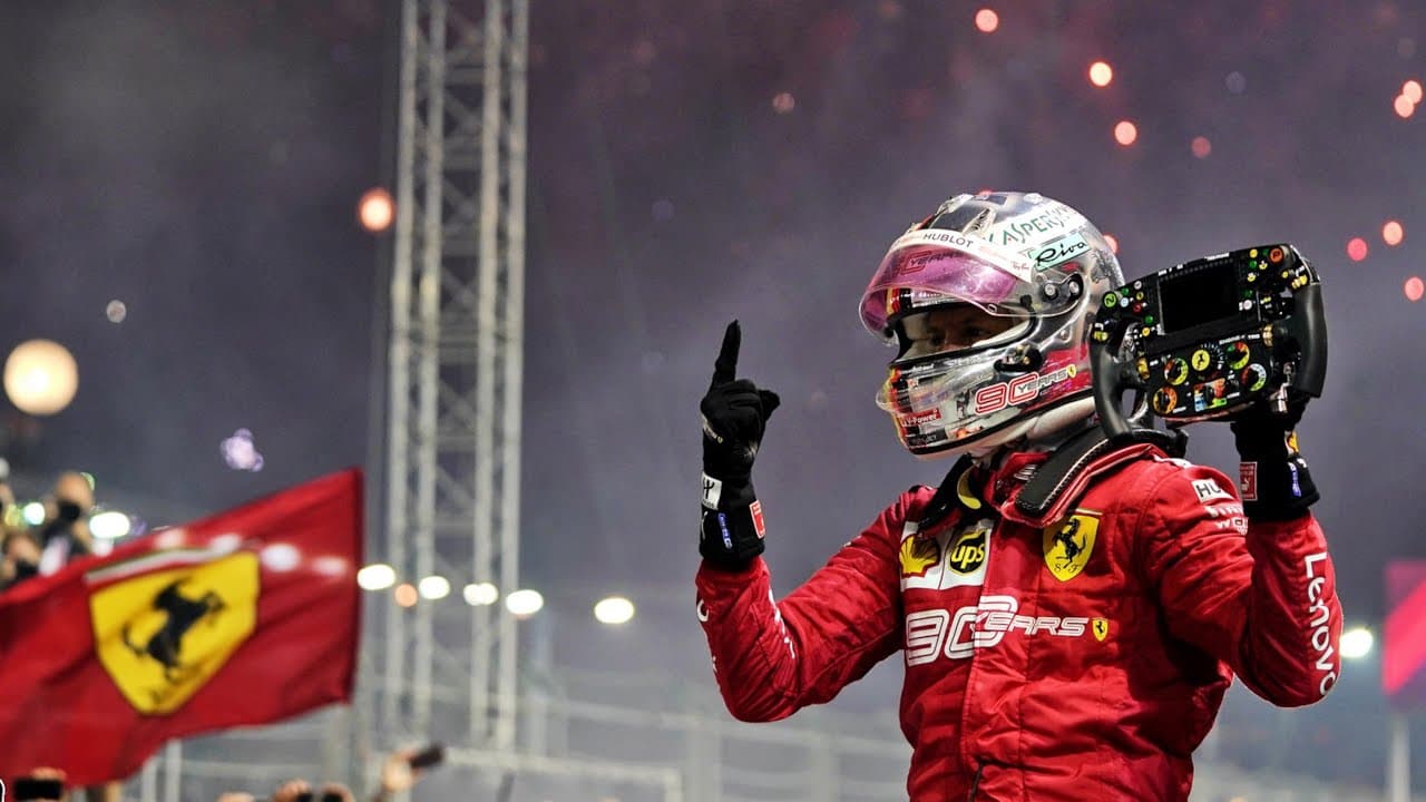 Sebastian Vettel 2019 Singapore Grand Prix